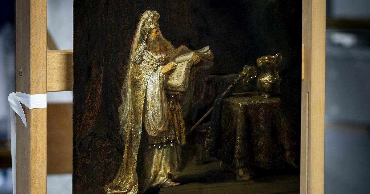 Un tableau de Rembrandt découvert à Amsterdam par les chercheurs du Rijksmuseum