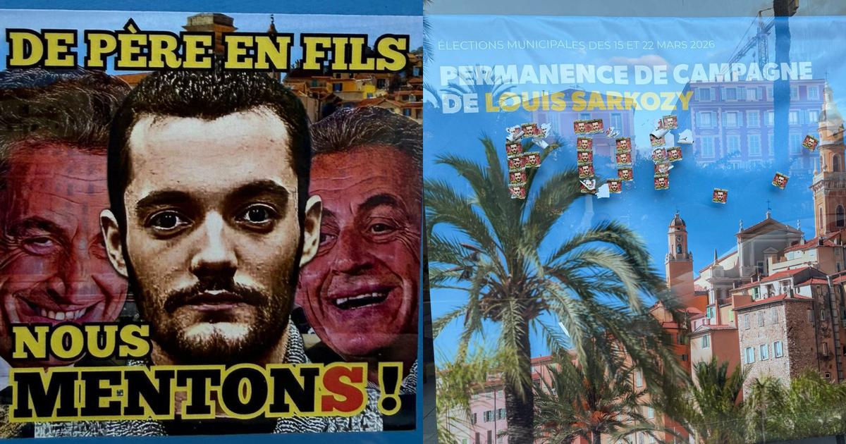 Municipales à Menton : «De père en fils, nous Mentons», la permanence de Louis Sarkozy de nouveau dégradée