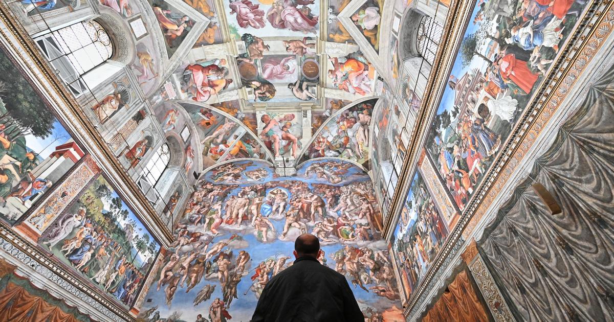 Le Jugement dernier de Michel-Ange au Vatican, restauré pour retrouver son éclat