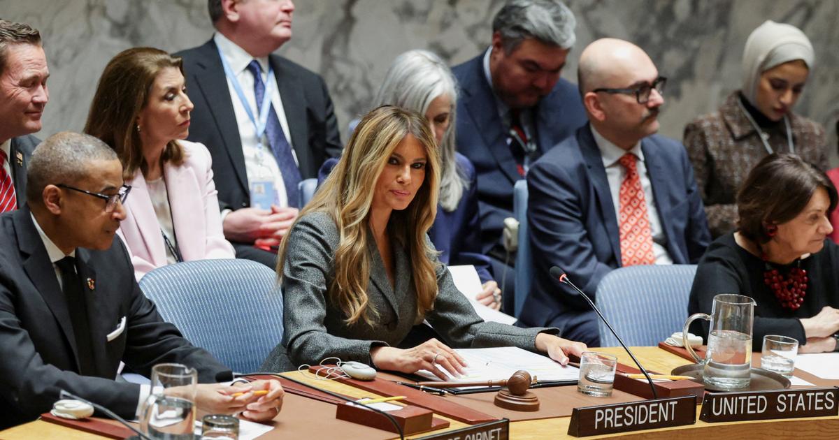Melania Trump préside un Conseil de sécurité, une première à l’ONU