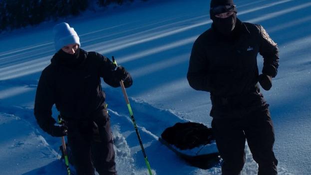 37 heures sans dormir, 185 kilomètres d’ultra-trail dans la neige... Le nouvel exploit de Mathieu Blanchard en Laponie