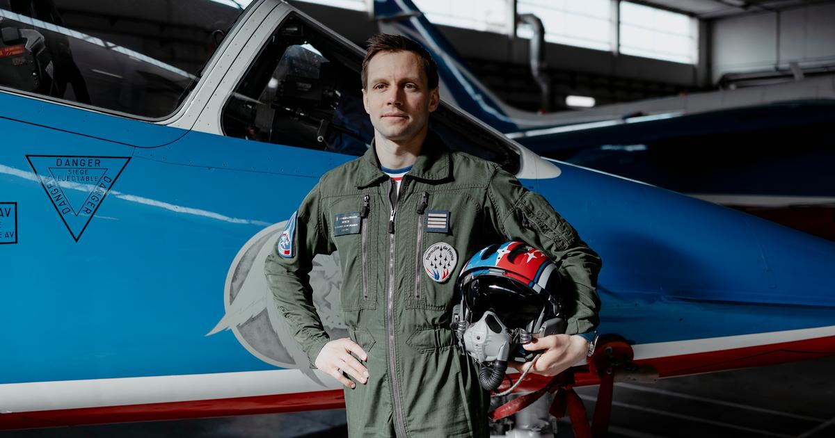 «La peur peut être une bonne chose» : les secrets de «Vlad», leader de la Patrouille de France
