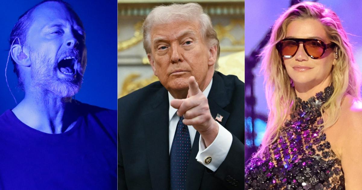 « Allez vous faire foutre » : Radiohead et Kesha furieux de l’utilisation de leurs chansons par l’administration Trump