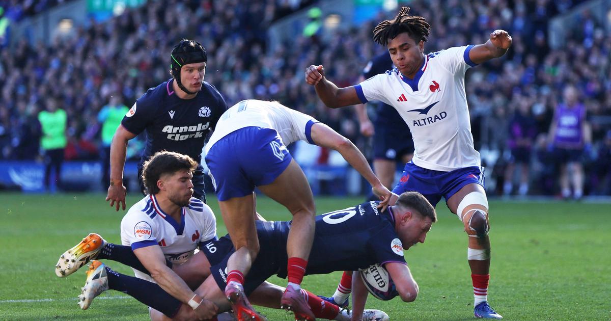 EN DIRECT - Écosse-France : le XV de France vit un enfer à Murrayfield