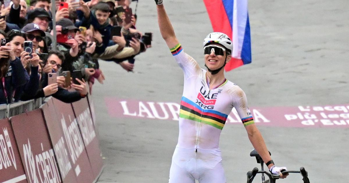 Cyclisme : impérial, Tadej Pogacar remporte les Strade Bianche devant Paul Seixas