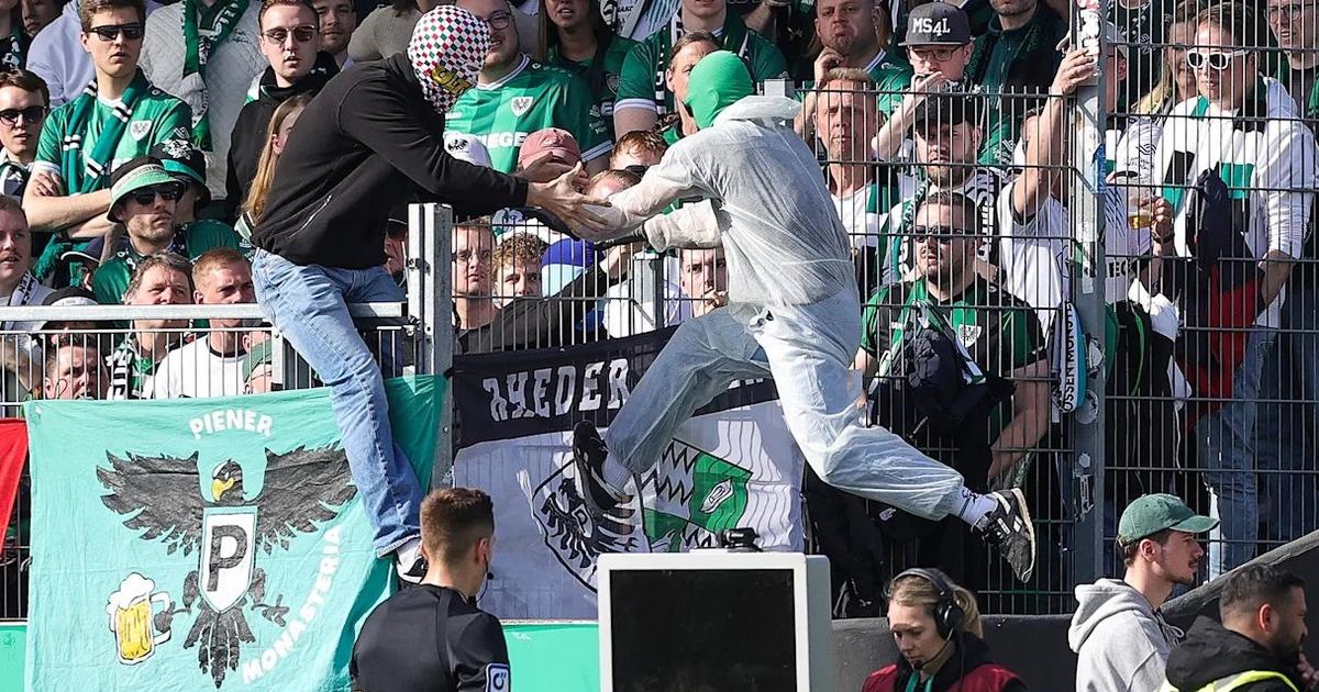 «Un acte prémédité» : lors d’un match de football en Allemagne, deux supporters cagoulés débranchent l’écran de l’arbitrage vidéo