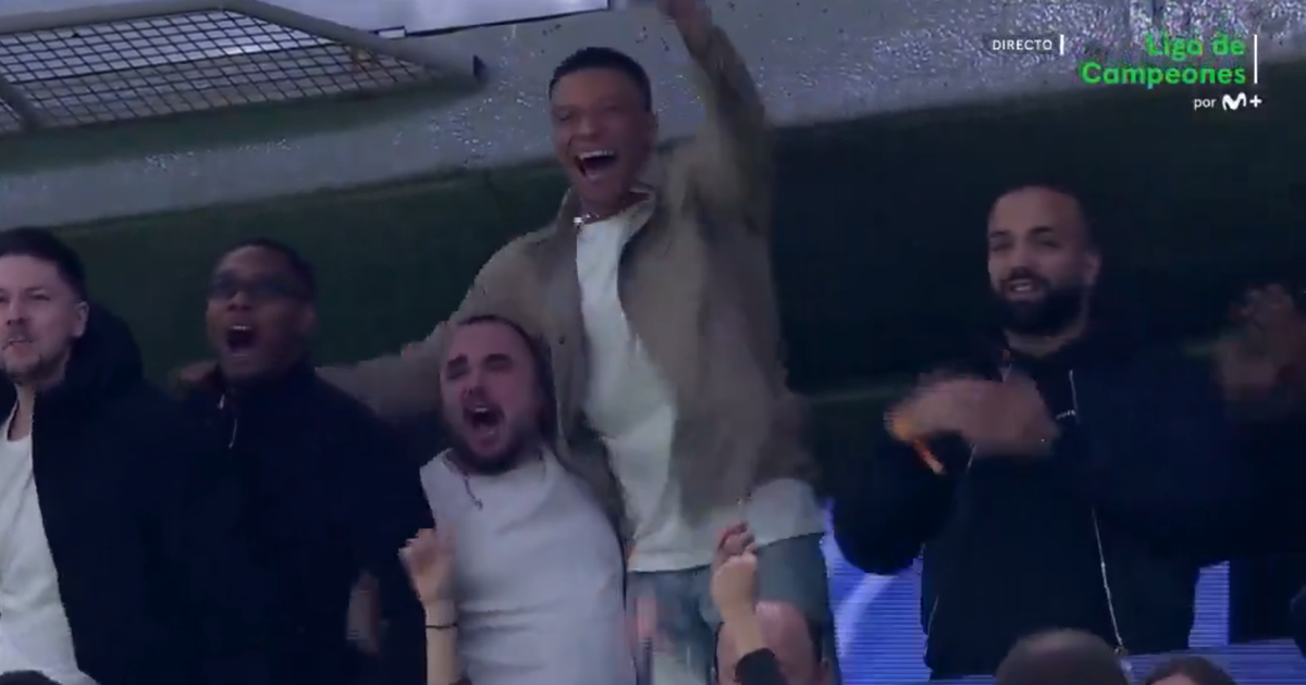 Ligue des champions : en vidéo, les folles réactions de Mbappé, incrédule face au triplé de Valverde