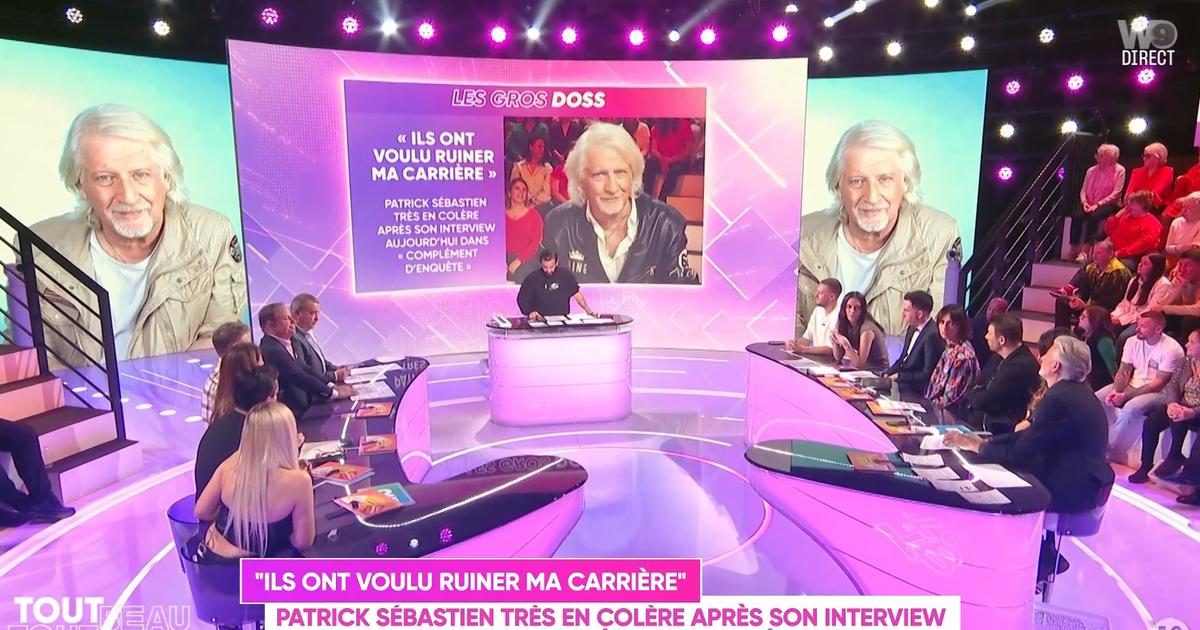 «Le but est de me démonter» : Patrick Sébastien fou de rage après son interview avec «Complément d’enquête»