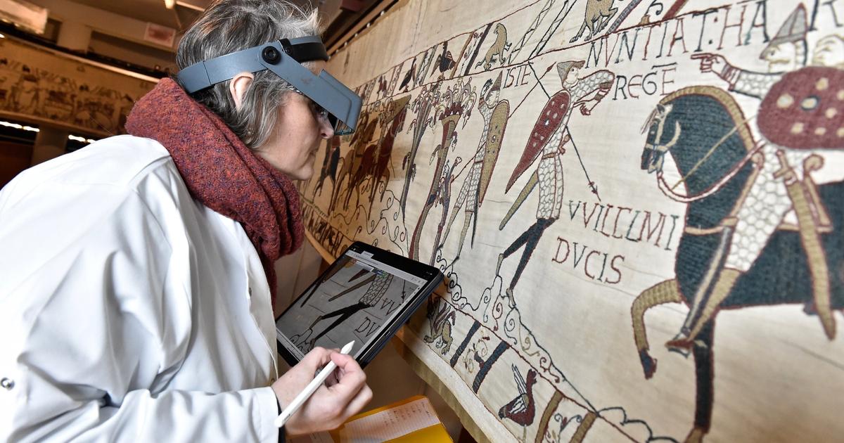 «Elle a été très peu reprise depuis les années 1870» : l’épineuse question de la restauration de la tapisserie de Bayeux