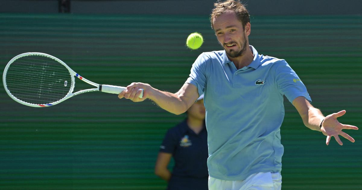 Tennis : le tenant du titre Draper sorti en quarts par Medvedev à Indian Wells