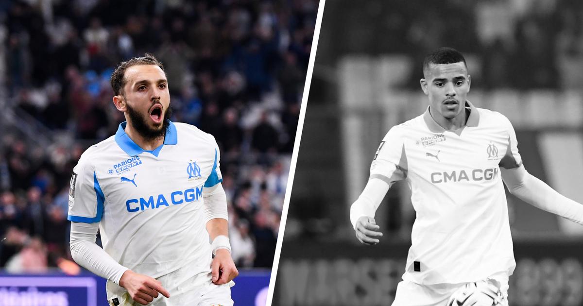 OM-Auxerre : Gouiri en héros, Aubameyang exemplaire, Greenwood décevant... Les tops et les flops