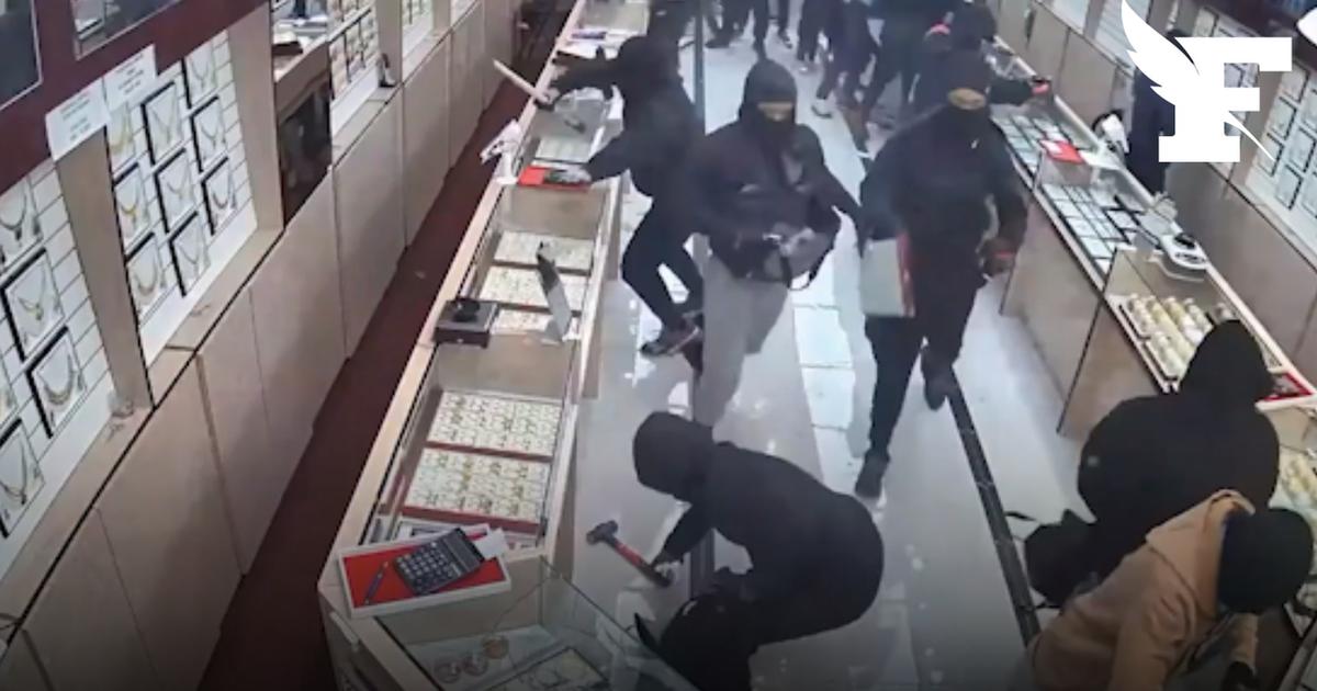 1,7 million de dollars de bijoux volés en une minute : la justice américaine partage les images d’un impressionnant braquage en Californie