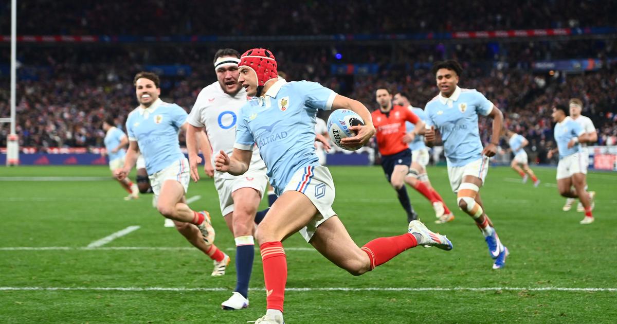 Six Nations : en vidéo, le quadruplé de Bielle-Biarrey contre l’Angleterre