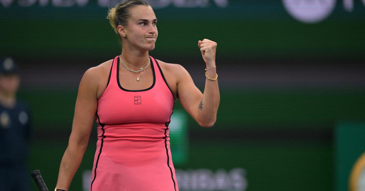 Tennis : à Indian Wells, Aryna Sabalenka affrontera de nouveau Elena Rybakina en finale