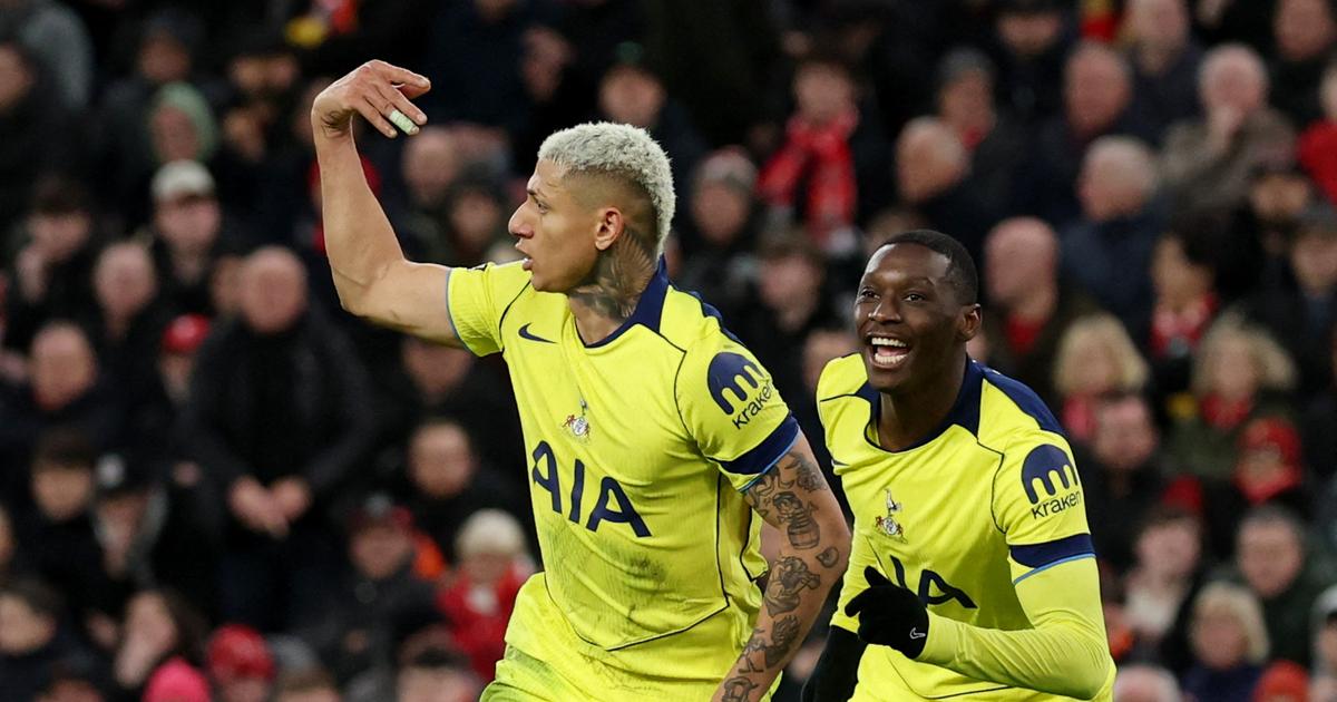 Premier League : Tottenham stoppe l'hémorragie en arrachant un point à Liverpool