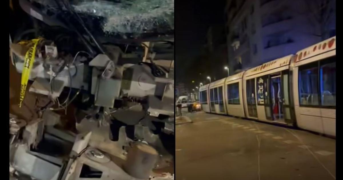 Accident mortel entre une voiture qui fuyait la police et un tramway à Villeurbanne