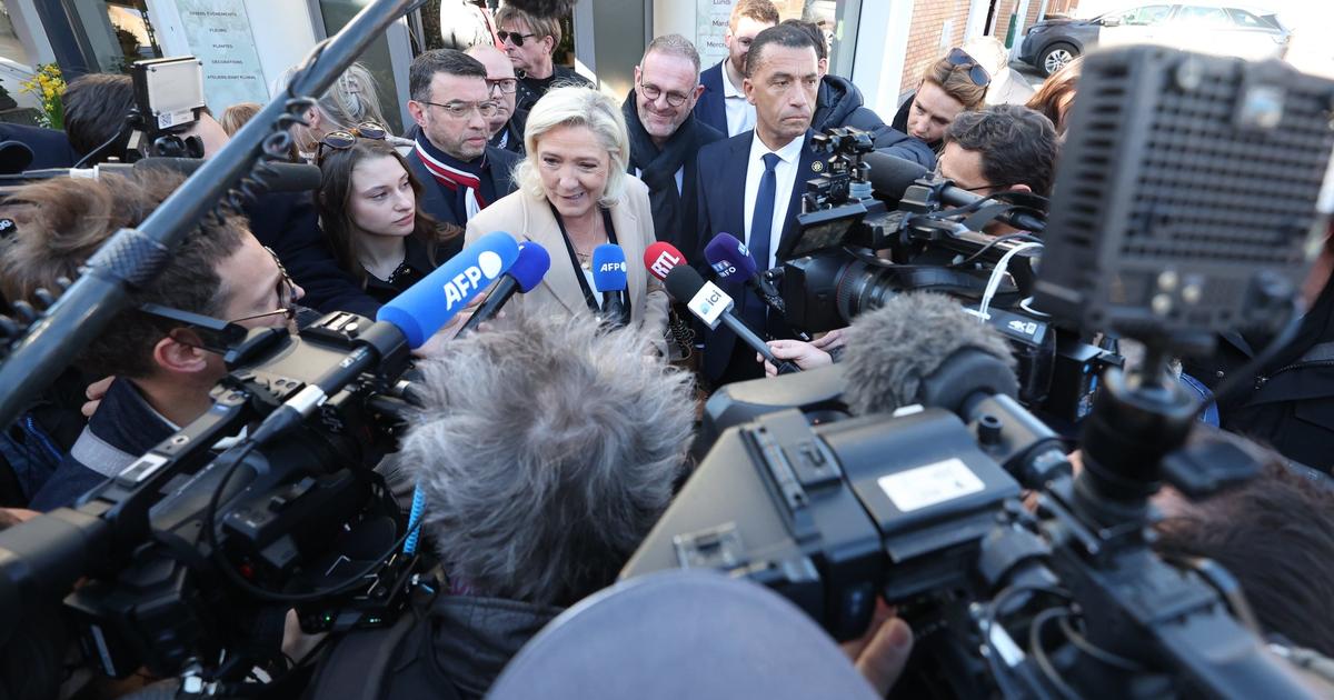 Municipales 2026 : dans le Pas-de-Calais, Marine Le Pen cherche à consolider les gains du RN, et à faire vivre son « ni droite, ni gauche »