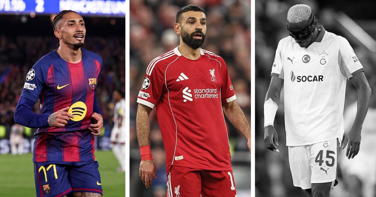 Le Barça impressionne, Salah en feu, Osimhen fantomatique... Les tops et flops d’une magnifique soirée de Ligue des champions