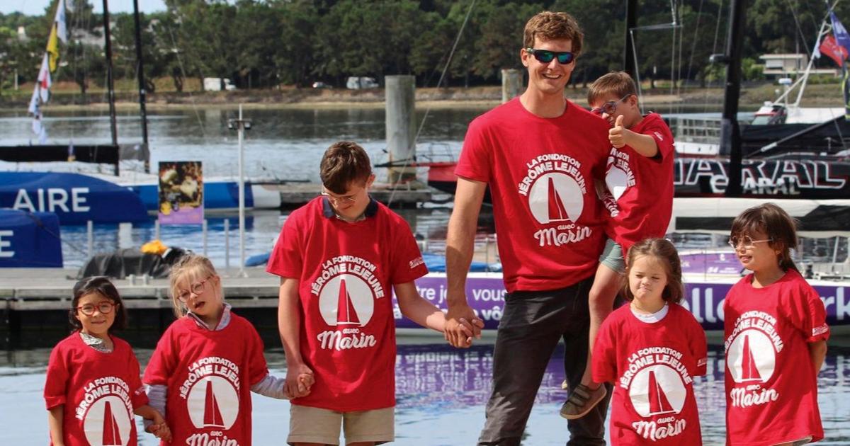 Marin Carnot, un skipper de la Solitaire du Figaro Paprec au chevet du handicap