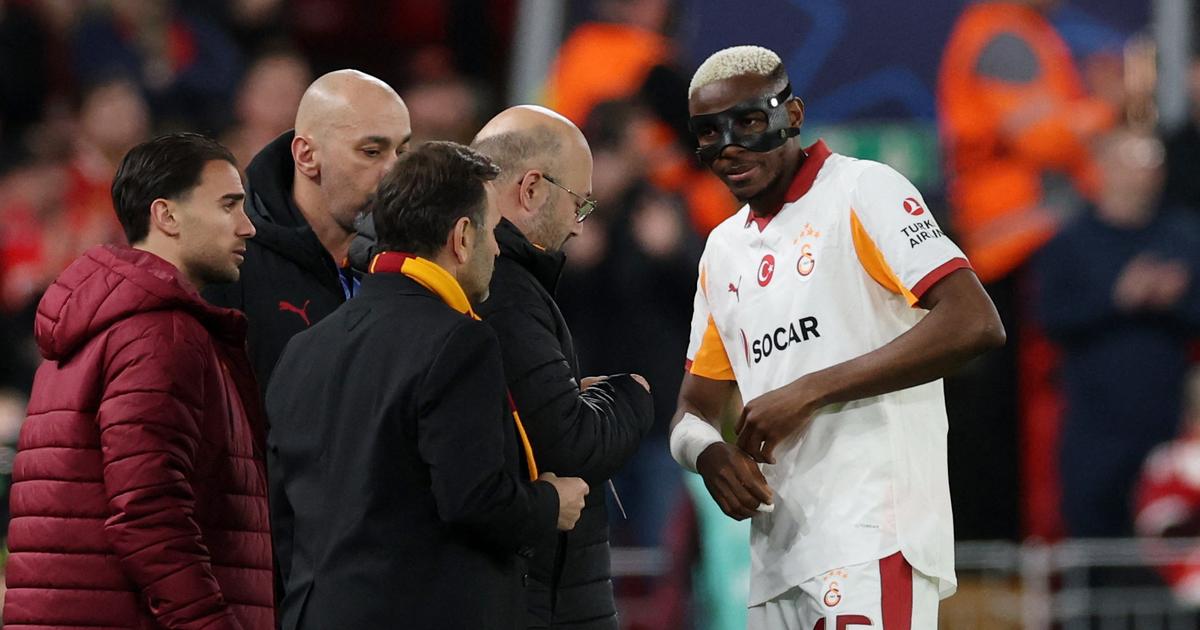 Ligue des champions : fracture à l'avant-bras pour Victor Osimhen