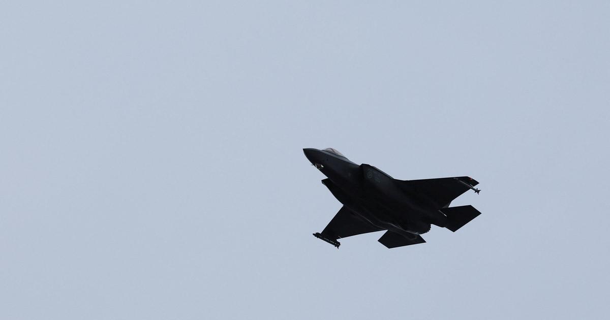 Un avion de combat américain F-35 touché par des tirs présumés de l’Iran lors d’une mission de combat