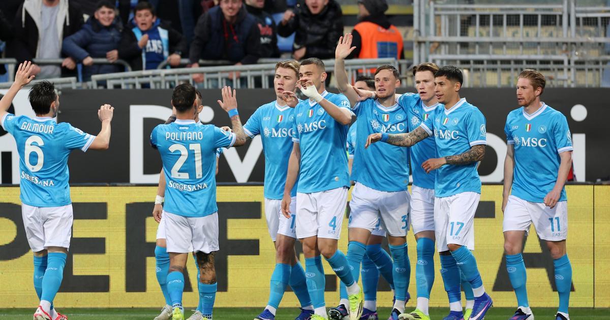 Serie A : Naples s’installe provisoirement à la deuxième place