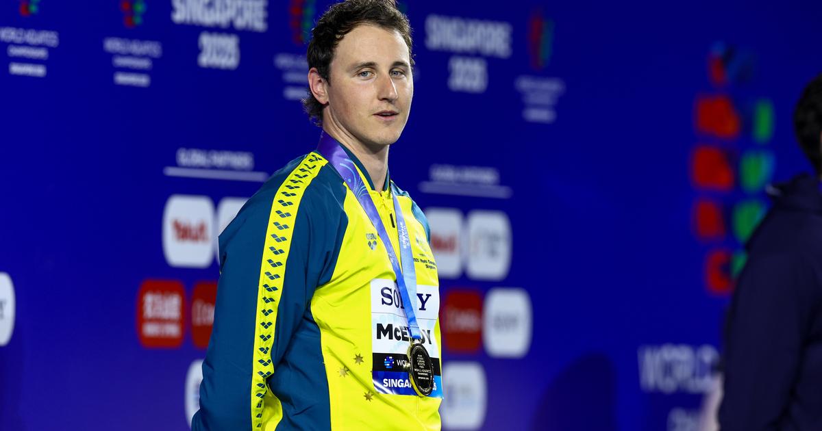 Natation : l'Australien Cameron McEvoy bat le record du monde du 50 mètres nage libre qui datait de 2009