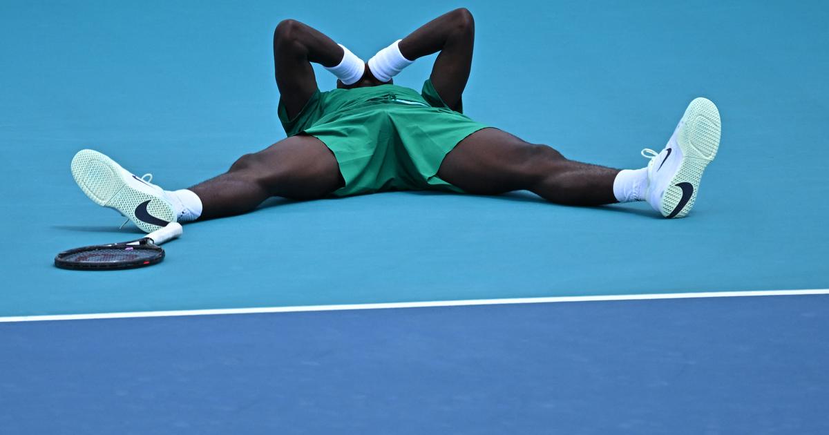 Tennis : record de précocité, message de Djokovic, crampes... pour Moïse Kouamé, une première inoubliable à Miami
