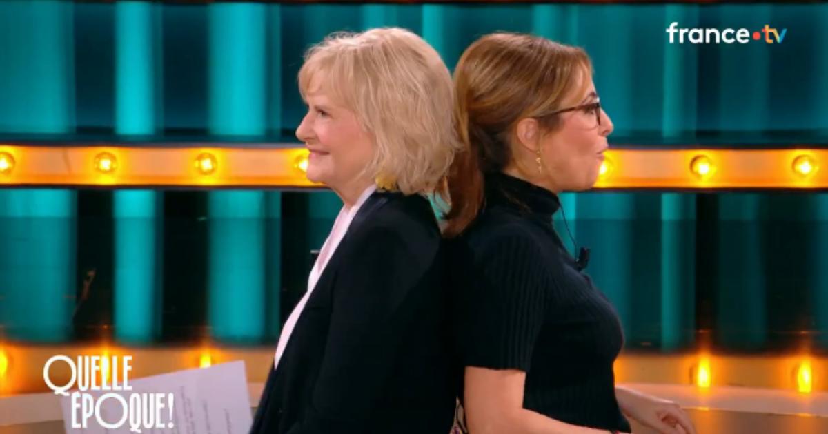 «Qu’est-ce qu’elle est con !» : Catherine Ceylac impose son «dos à dos» à Léa Salamé dans «Quelle époque !»
