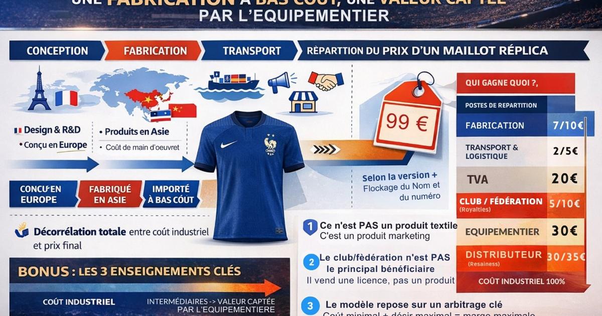 El jersey de fútbol, un modelo globalizado bajo presión geopolítica