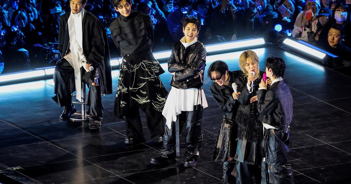 K-pop : le concert du retour du groupe sud-coréen BTS a été vu par 18,4 millions de personnes
