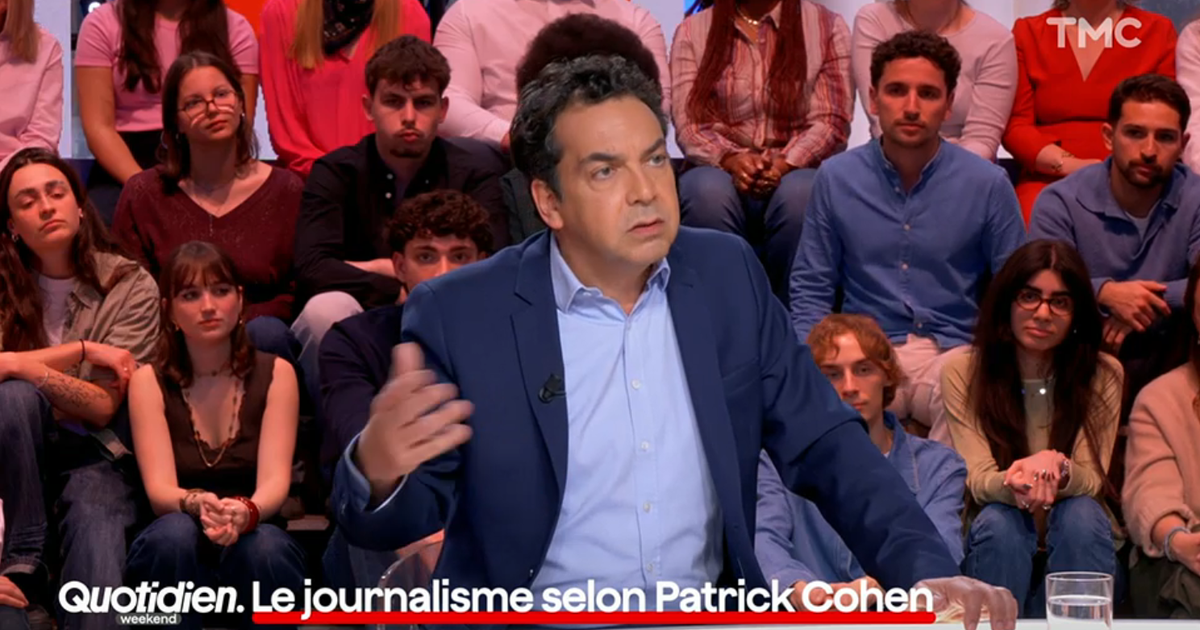 «Je ne l’ai pas bien vécu» : Patrick Cohen revient sur son audition lors de la commission d’enquête sur l’audiovisuel public