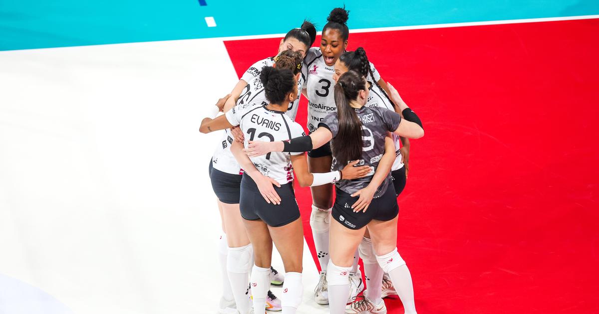 Volley: The French Cup for Mulhouse and Paris women and men