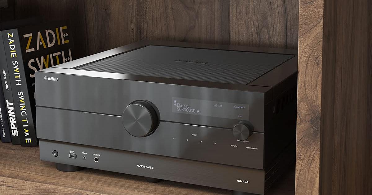 Yamaha Aventage home cinema amplifier loses 800 euros and turns any living room into a Dolby Atmos room