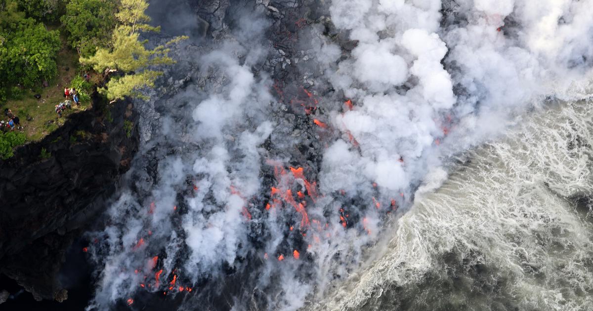 La Réunion: l'éruption reprend au piton de la Fournaise
