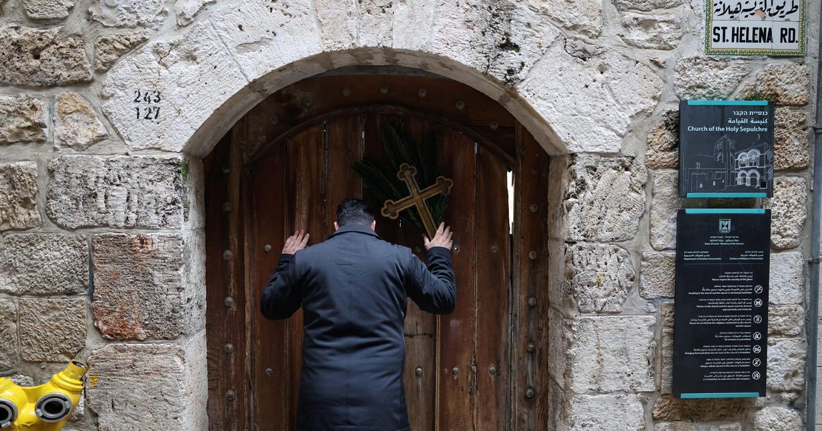 « C’est le lieu le plus important pour nous ! » : à Jérusalem, l’amertume des chrétiens privés de messe des Rameaux au Saint-Sépulcre