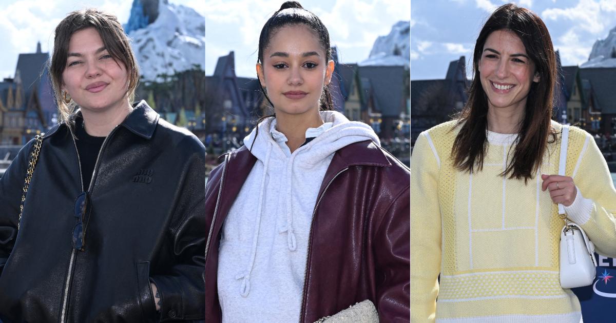 Louane, Léna Situations, Hélène Mannarino, Santa... Les stars à Disneyland Paris pour inaugurer la zone «Reine des Neiges»