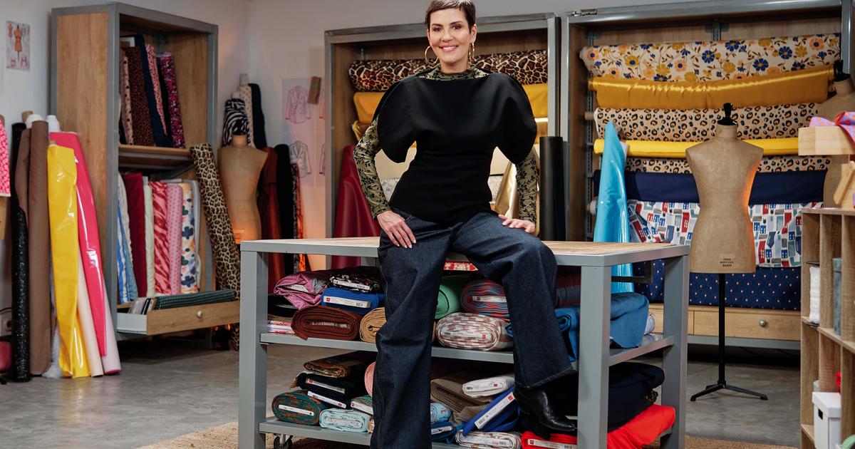 « Cousu main » : Cristina Cordula taille patronne sur RMC Life