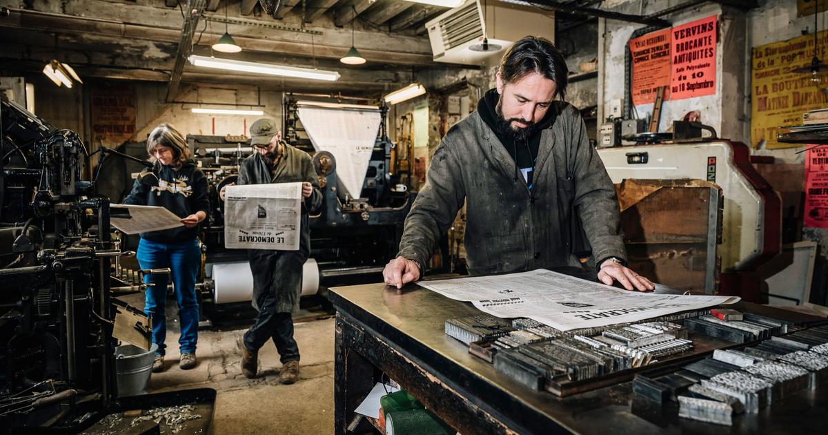 «Les lecteurs se le refilent» : le Démocrate de l’Aisne, dernier journal d’Europe imprimé au plomb, fête ses 120 ans