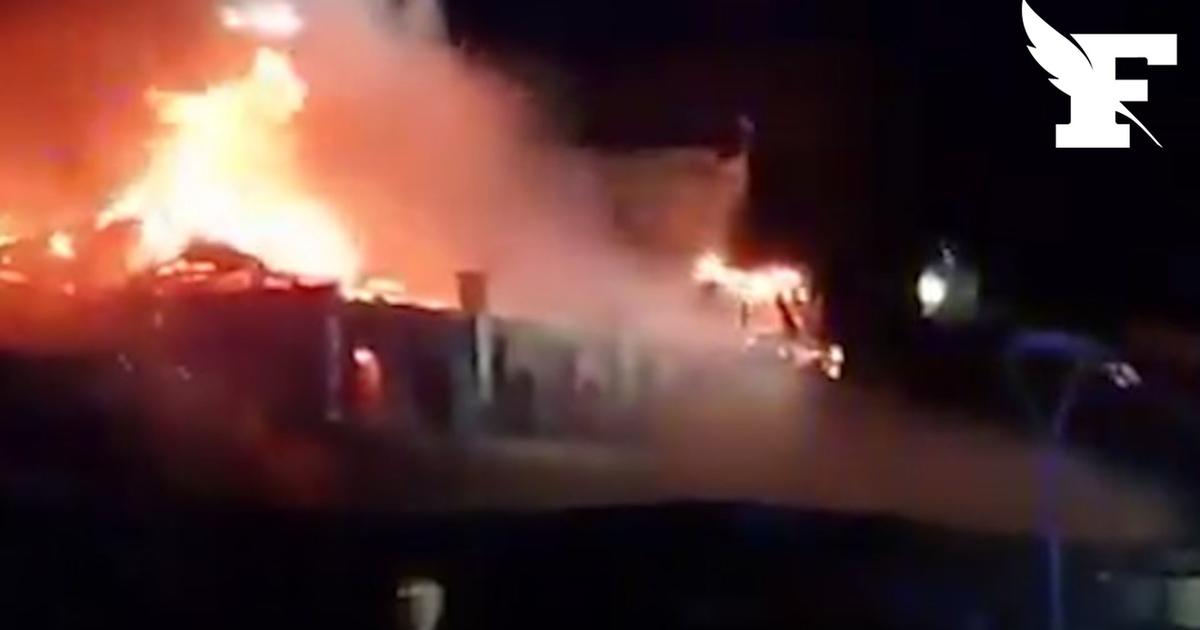 «Irrespirable», «spectaculaire» : l’emblématique casino d’Évian-les-Bains incendié