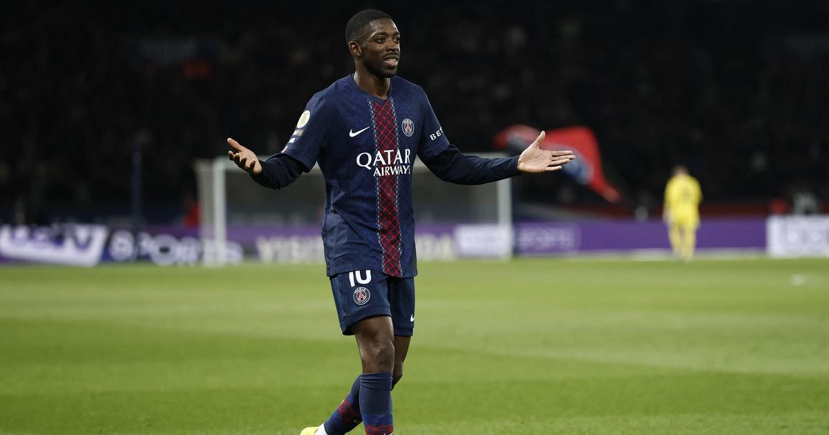 PSG : «Si je tire dix fois, il n’y en a qu’une qui rentre», souffle Ousmane Dembélé après son nouveau bijou contre Toulouse