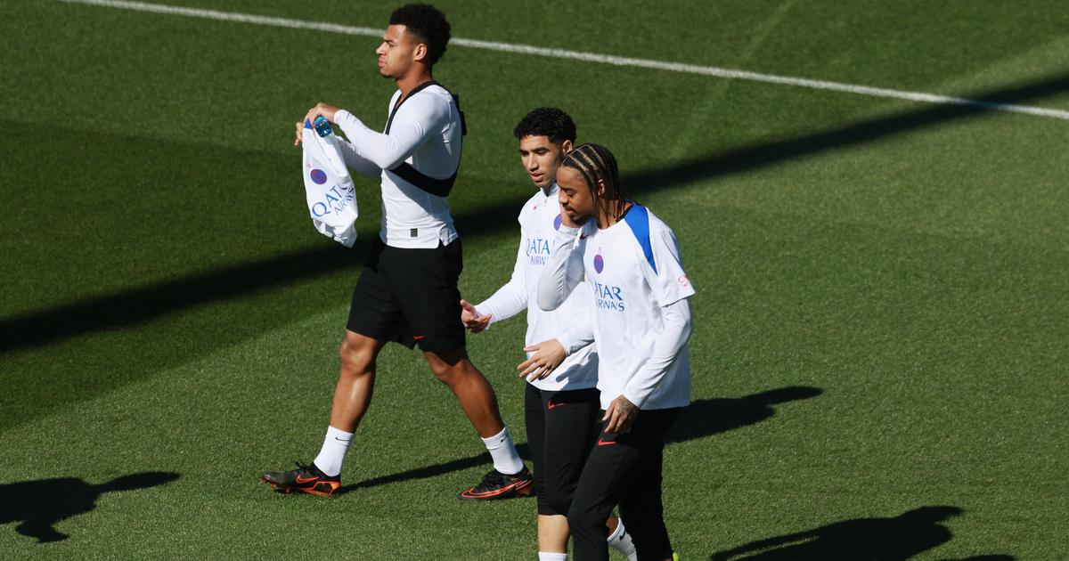 PSG-Liverpool : Barcola de retour à l’entraînement, mais...