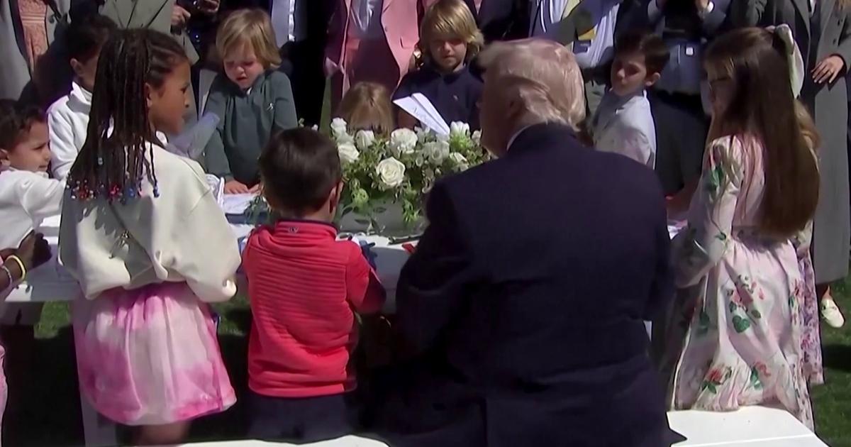 Pâques à la Maison-Blanche : Donald Trump tacle Joe Biden et conseille aux enfants de vendre ses autographes