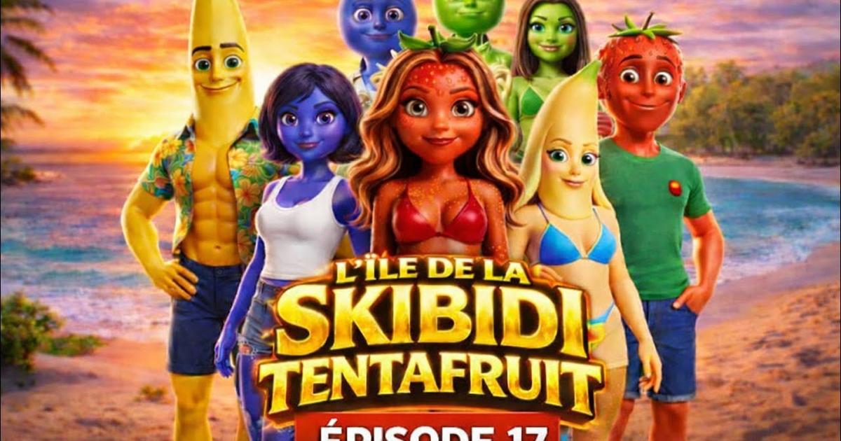 Les lucratifs dessous de «L’île de la Skibidi Tentafruit», cette téléréalité générée par IA qui cartonne sur TikTok
