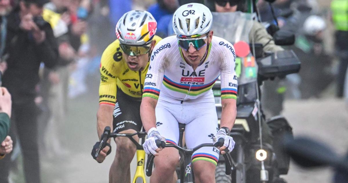 EN DIRECT - Paris-Roubaix : scénario cauchemar pour Pogacar, victime d’une crevaison sur les pavés du Nord