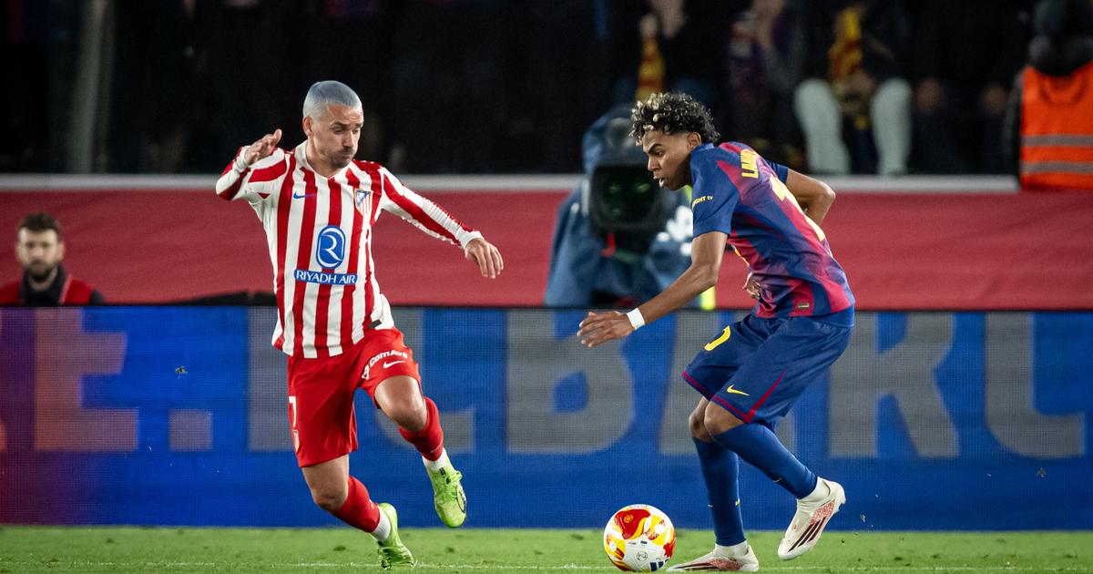 EN DIRECT - Atlético Madrid-Barcelone : duel frisson entre Lamine Yamal et Griezmann, le Barça veut renverser la table
