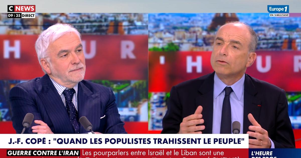 «Vous êtes incapable d’écouter» : passe d’armes entre Pascal Praud et Jean-François Copé sur CNews