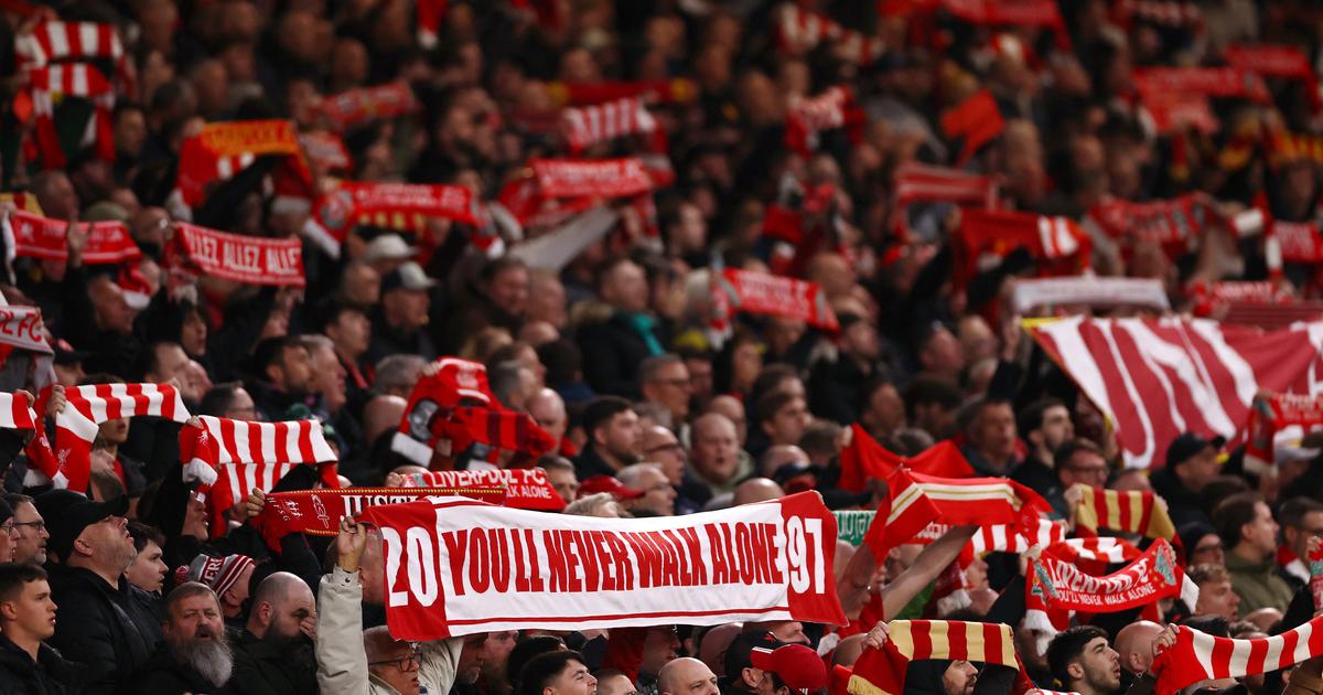 Liverpool-PSG: en vidéo, le frisson des 61.000 spectateurs à Anfield pour le «You’ll never walk alone»