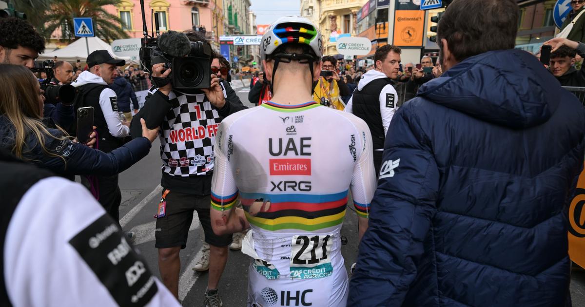 Cyclisme : le maillot déchiré porté par Pogacar lors de Milan-San Remo vendu aux enchères plus de 95.000 euros
