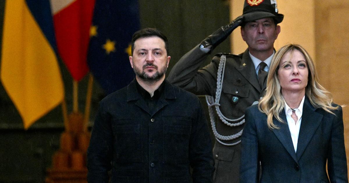 Guerre en Ukraine : à Rome, Volodymyr Zelensky rencontre Giorgia Meloni dans le cadre de pourparlers
